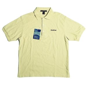 Fujifilm Embroidered Logo Mens Sand Pima Cotton Port Authority Polo Shirt Small